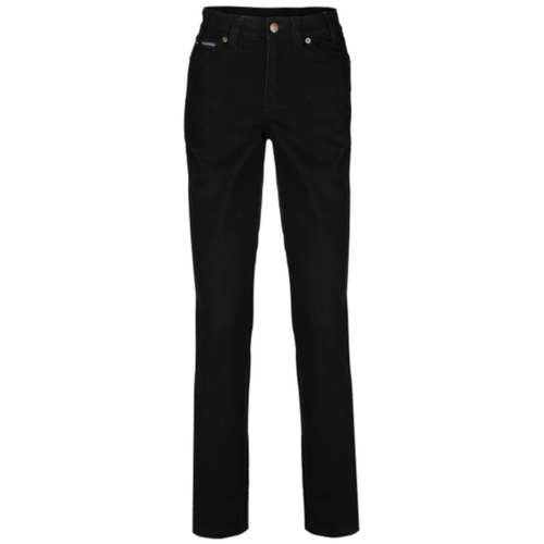 WORKWEAR, SAFETY & CORPORATE CLOTHING SPECIALISTS  - Ladies Cotton Stretch Jean Mid Rise - Straight Leg - Classic Fit