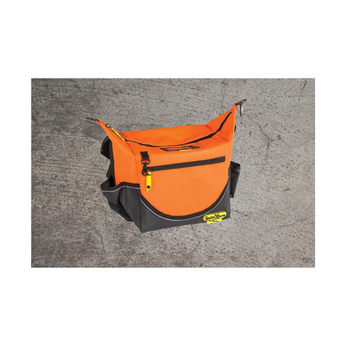 WORKWEAR, SAFETY & CORPORATE CLOTHING SPECIALISTS  - INSULATED CRIB / LUNCH BAGS - PVC - 280 x 200 x 230mm (330 Peak) - ORANGE - PCC - 15L - 0.9kg