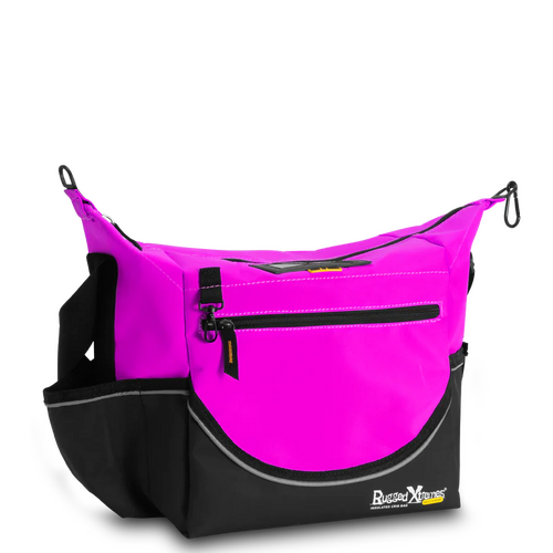 WORKWEAR, SAFETY & CORPORATE CLOTHING SPECIALISTS  - INSULATED CRIB BAG ? PVC ? 280 X 200 X 230mm (330 Peak) ? PINK ? PCC ? 15L ? 0.9kg