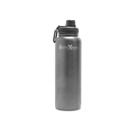 WORKWEAR, SAFETY & CORPORATE CLOTHING SPECIALISTS  - STAINLESS STEEL VACUUM INSULATED THERMAL BOTTLE • 1100ml • GREY