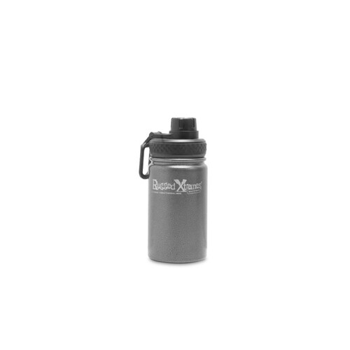 WORKWEAR, SAFETY & CORPORATE CLOTHING SPECIALISTS  - STAINLESS STEEL VACUUM INSULATED THERMAL MUG • 350ml • GREY