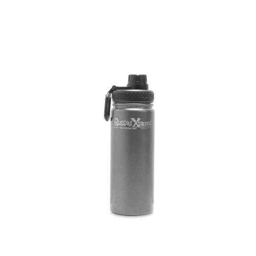 WORKWEAR, SAFETY & CORPORATE CLOTHING SPECIALISTS  - STAINLESS STEEL VACUUM INSULATED THERMAL MUG • 550ml • GREY