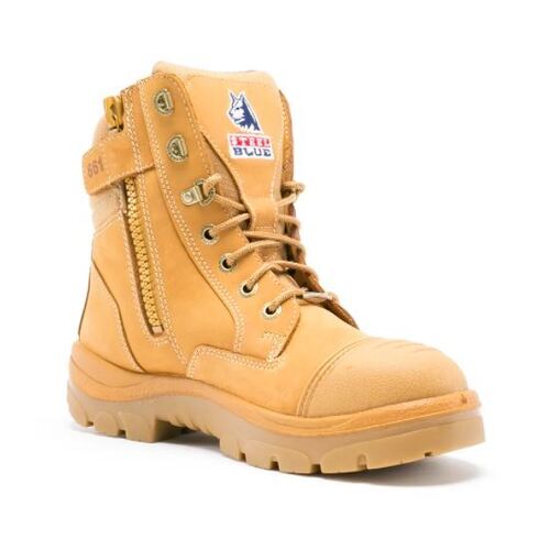 WORKWEAR, SAFETY & CORPORATE CLOTHING SPECIALISTS  - SOUTHERN CROSS ZIP SCUFF - TPU - Zip Sided Boot