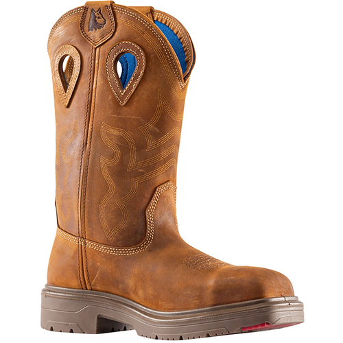 WORKWEAR, SAFETY & CORPORATE CLOTHING SPECIALISTS  - BLUE HEELER TPU EH ST NON SAFETY BOOT