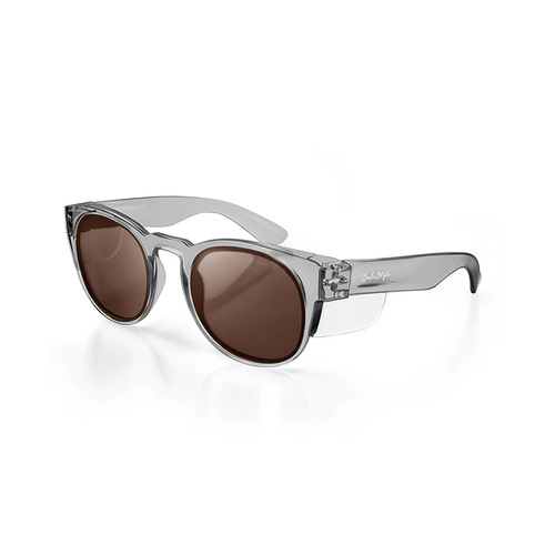 WORKWEAR, SAFETY & CORPORATE CLOTHING SPECIALISTS  - Cruisers Graphite Frame Brown Polarised Lens