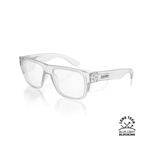 WORKWEAR, SAFETY & CORPORATE CLOTHING SPECIALISTS  - Fusions Clear Frame/Blue Light Blocking