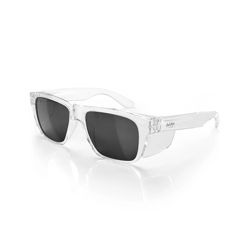 WORKWEAR, SAFETY & CORPORATE CLOTHING SPECIALISTS  - Fusions XL Clear Frame Polarised Lens