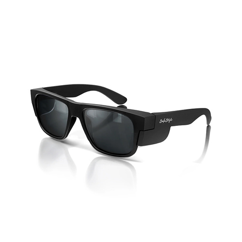 WORKWEAR, SAFETY & CORPORATE CLOTHING SPECIALISTS  - Fusions Matte Black Frame/Polarised