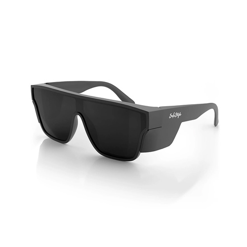 WORKWEAR, SAFETY & CORPORATE CLOTHING SPECIALISTS  - Primes Matte Black Frame Polarised Lens