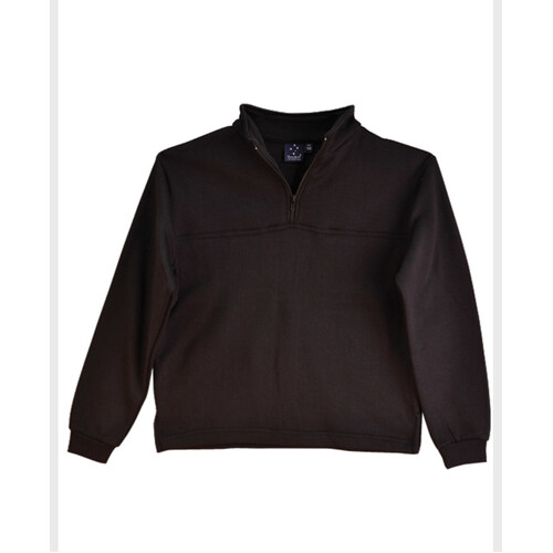 WORKWEAR, SAFETY & CORPORATE CLOTHING SPECIALISTS  - Kid's 1/2 zip collar fleecy sweat