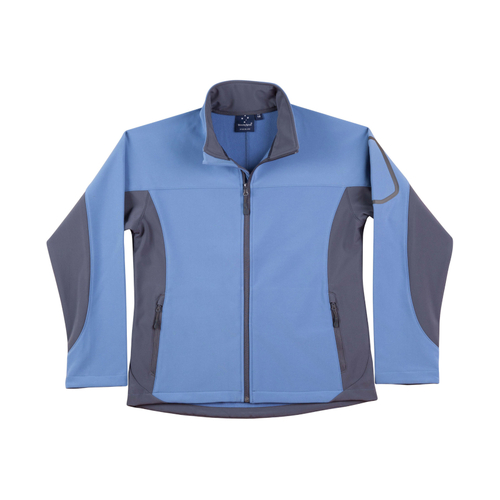WORKWEAR, SAFETY & CORPORATE CLOTHING SPECIALISTS  - Ladies Contrast Softshell Jacket