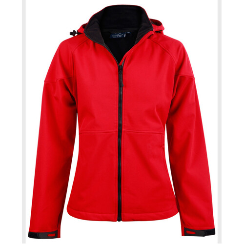 WORKWEAR, SAFETY & CORPORATE CLOTHING SPECIALISTS  - Ladies Softshell Full Zip Hoodie