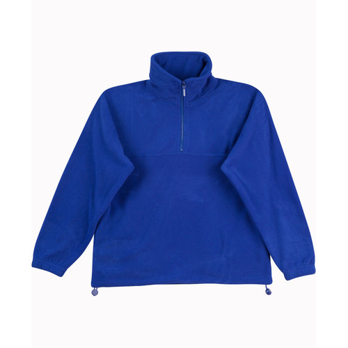 WORKWEAR, SAFETY & CORPORATE CLOTHING SPECIALISTS  - Kids' half zip polar fleecy pullover