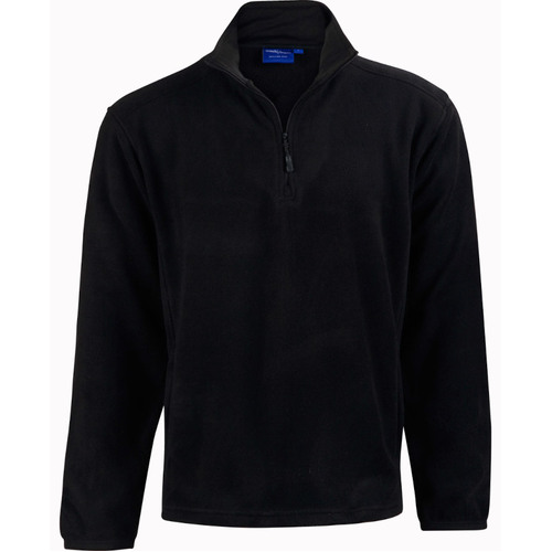 WORKWEAR, SAFETY & CORPORATE CLOTHING SPECIALISTS  - Adult's Half Zip Polar Fleece Pullover