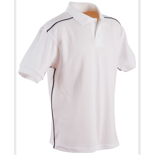 WORKWEAR, SAFETY & CORPORATE CLOTHING SPECIALISTS  - Men's pure cotton contrast piping