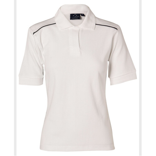 WORKWEAR, SAFETY & CORPORATE CLOTHING SPECIALISTS  - ladies' pure cotton contrast piping