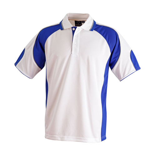 WORKWEAR, SAFETY & CORPORATE CLOTHING SPECIALISTS  - Men's Cooldry Contrast Polo With Sleeve Panel
