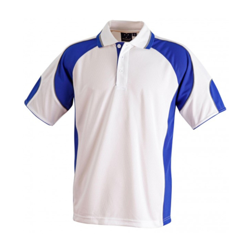 WORKWEAR, SAFETY & CORPORATE CLOTHING SPECIALISTS  - Kid's Cooldry Contrast Polo With Sleeve Panel