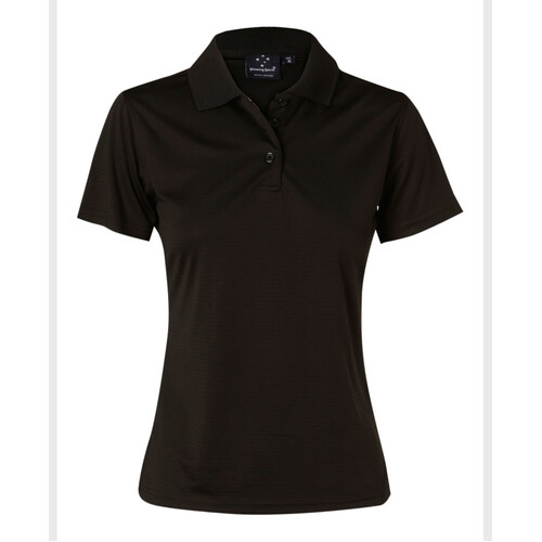 WORKWEAR, SAFETY & CORPORATE CLOTHING SPECIALISTS  - Ladies  CoolDry  Textured Polo