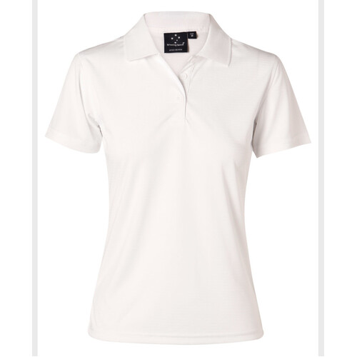 WORKWEAR, SAFETY & CORPORATE CLOTHING SPECIALISTS  - Ladies  CoolDry  Textured Polo