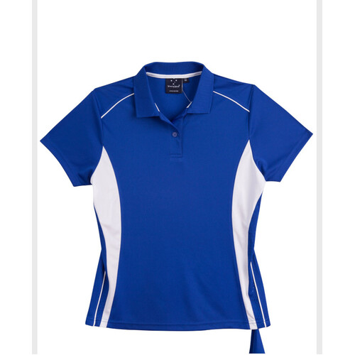 WORKWEAR, SAFETY & CORPORATE CLOTHING SPECIALISTS  - Ladie s CoolDry  Short Sleeve Contrast Polo