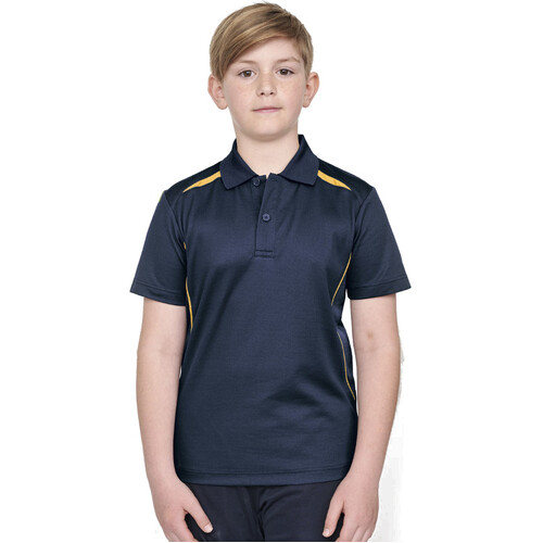 WORKWEAR, SAFETY & CORPORATE CLOTHING SPECIALISTS  - Kids' Sustainable Poly/Cotton Contrast S/S Polo