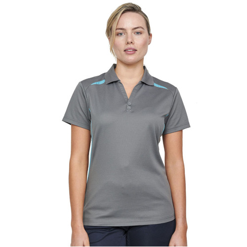 WORKWEAR, SAFETY & CORPORATE CLOTHING SPECIALISTS  - Ladies' Sustainable Poly/Cotton Contrast S/S Polo