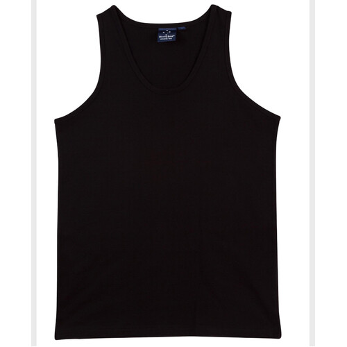 WORKWEAR, SAFETY & CORPORATE CLOTHING SPECIALISTS  - Men's cotton singlet