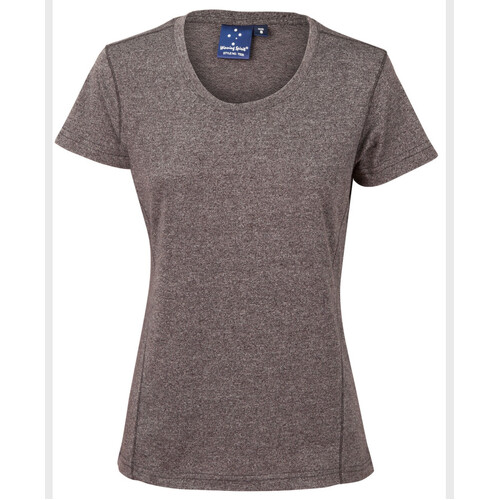 WORKWEAR, SAFETY & CORPORATE CLOTHING SPECIALISTS  - Ladies  Heather Tee Shirt