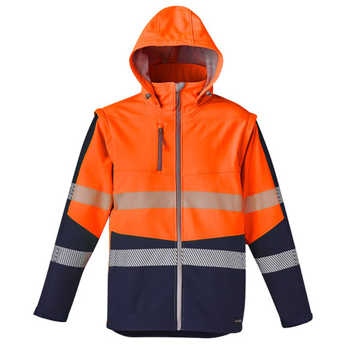 WORKWEAR, SAFETY & CORPORATE CLOTHING SPECIALISTS  - Unisex Streetworx 2 in 1 Stretch Softshell Taped Jacket