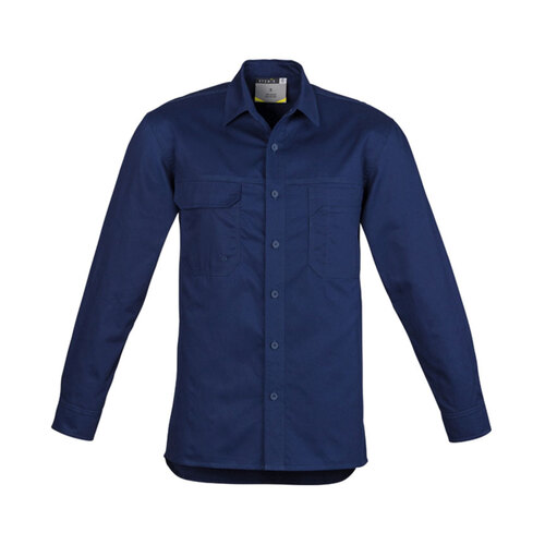 WORKWEAR, SAFETY & CORPORATE CLOTHING SPECIALISTS  - Mens Lightweight Tradie L/S Shirt