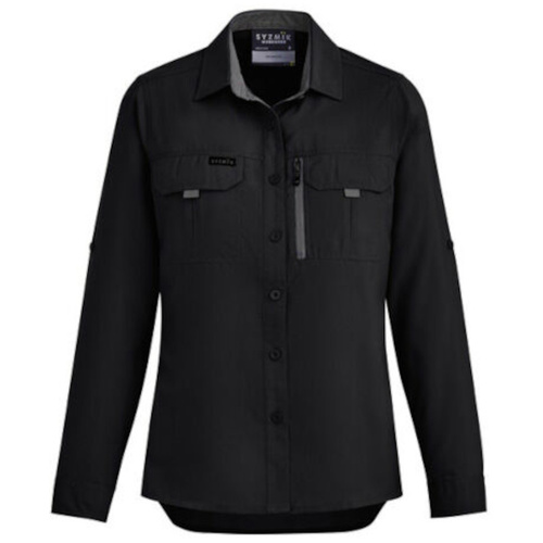 WORKWEAR, SAFETY & CORPORATE CLOTHING SPECIALISTS  - Womens Outdoor L/S Shirt
