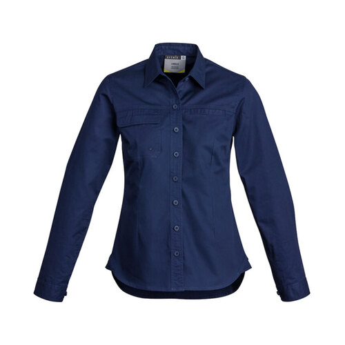 WORKWEAR, SAFETY & CORPORATE CLOTHING SPECIALISTS  - Womens Lightweight L/S Tradie Shirt