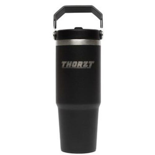 WORKWEAR, SAFETY & CORPORATE CLOTHING SPECIALISTS  - THORZT STAINLESS VACUUM DRINK FLASK 1.0L
