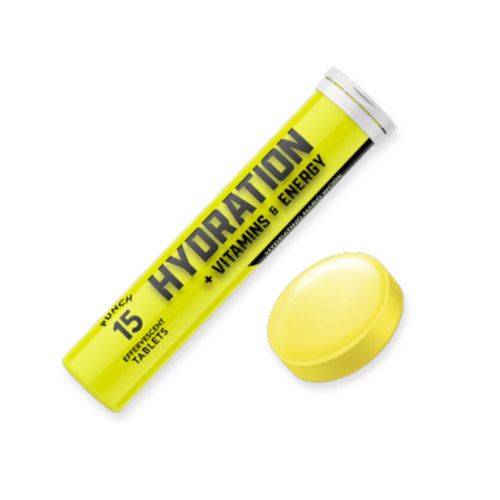 WORKWEAR, SAFETY & CORPORATE CLOTHING SPECIALISTS  - THORZT HYDRATION + VITAMINS EFFERVESCENT - PUNCH (15 TABLETS) (MOQ 8 PACKS)