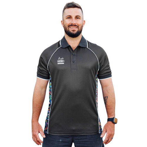 Unisex RPET Pearler Charcoal Polo