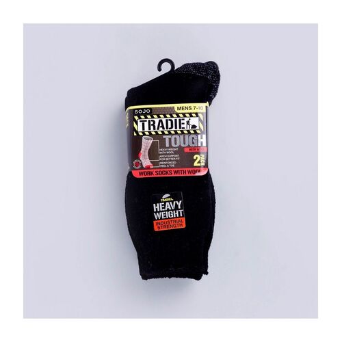 WORKWEAR, SAFETY & CORPORATE CLOTHING SPECIALISTS  - MENS 2PK WOOL SOCK