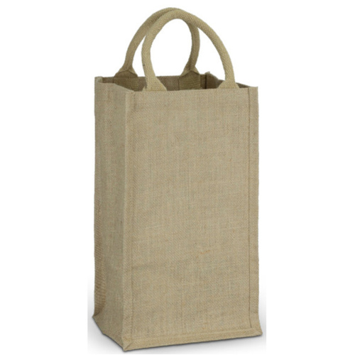 WORKWEAR, SAFETY & CORPORATE CLOTHING SPECIALISTS  - Jute Four Bottle Wine Carrier