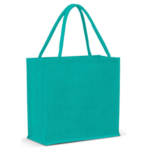 WORKWEAR, SAFETY & CORPORATE CLOTHING SPECIALISTS  - Monza Jute Tote Bag - Colour 
Match