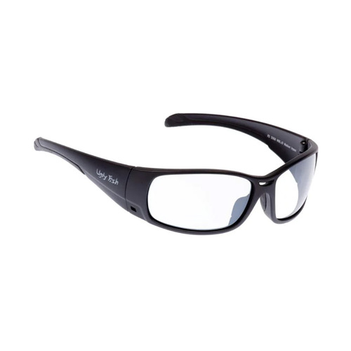 WORKWEAR, SAFETY & CORPORATE CLOTHING SPECIALISTS  - ARMOUR - Matt Black Frame, Clear Lens - Semi Functional Goggles