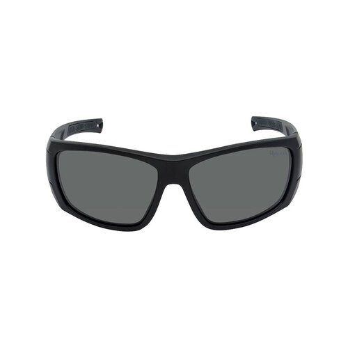 WORKWEAR, SAFETY & CORPORATE CLOTHING SPECIALISTS  - MISSILE RSP3644 MBL.SM - Matt Black Frame, Smoke Polarized Lens - Safety Sunglass