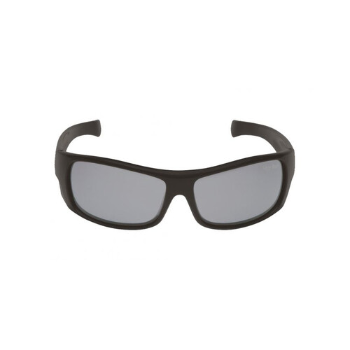 WORKWEAR, SAFETY & CORPORATE CLOTHING SPECIALISTS  - P3044 MBL.SM - Matt Black Frame, Smoke polarised lens - Basic