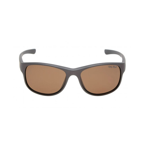 WORKWEAR, SAFETY & CORPORATE CLOTHING SPECIALISTS  - P6177 MBL.BR - Matt Black Frame, Brown Polarised Lens - TR-90