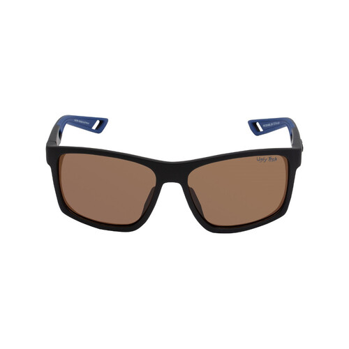 WORKWEAR, SAFETY & CORPORATE CLOTHING SPECIALISTS  - P6379 MBL.BR - Matt Black Frame, Brown Polarised Lens - TR-90