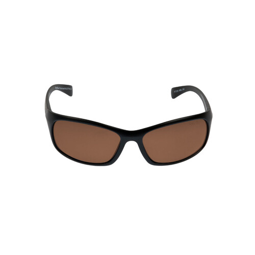WORKWEAR, SAFETY & CORPORATE CLOTHING SPECIALISTS  - P7338 MBL.BR Matt Black Frame, Brown polarised lens - TR90