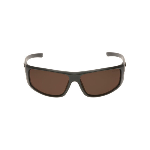 WORKWEAR, SAFETY & CORPORATE CLOTHING SPECIALISTS  - P8084 MBL.BR - Matt Black Frame, Brown polarised lens - TR-90