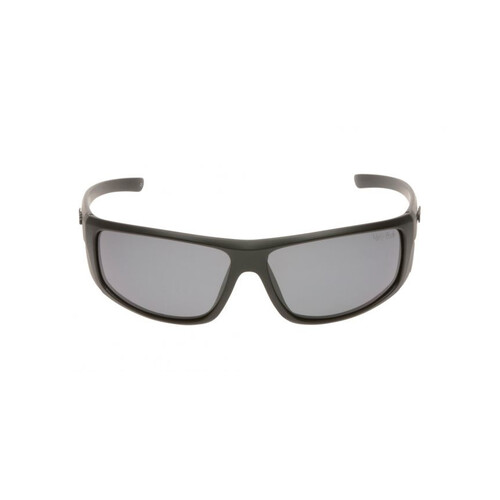 WORKWEAR, SAFETY & CORPORATE CLOTHING SPECIALISTS  - P8084 MBL.SM - Matt Black Frame, Smoke polarised lens - TR-90