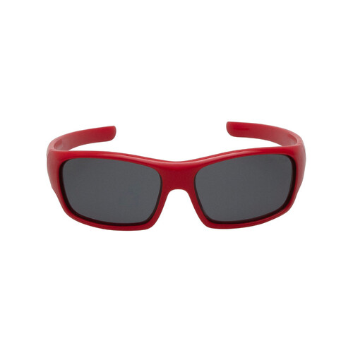 WORKWEAR, SAFETY & CORPORATE CLOTHING SPECIALISTS  - PK255 R.SM - Red frame, Smoke polarised lens - Junior