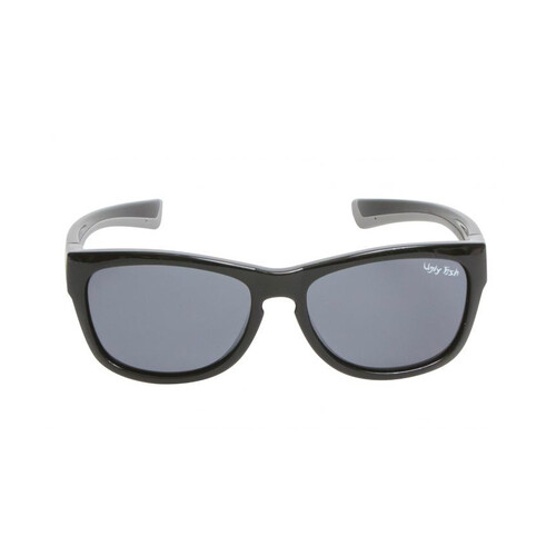 WORKWEAR, SAFETY & CORPORATE CLOTHING SPECIALISTS  - PK488 BL.SM - Black Frame, Smoke Polarised lens - Junior