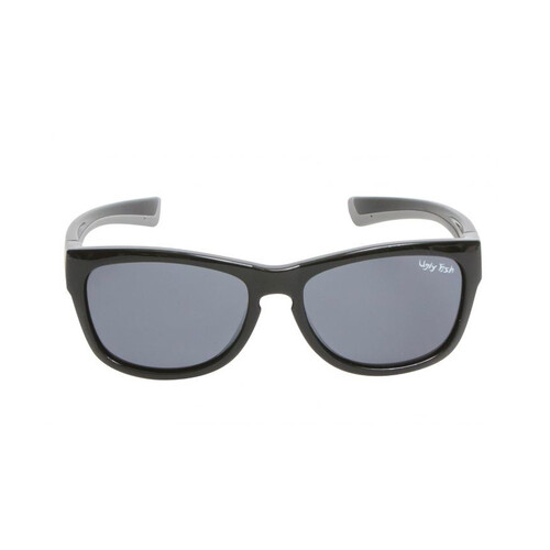 WORKWEAR, SAFETY & CORPORATE CLOTHING SPECIALISTS  - PK488 BL.SM - Black Frame, Smoke Polarised lens - Junior